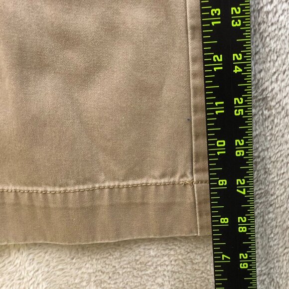 Vintage Aeropostale Womens Pants Size 3/4 Short Khaki Bootcut Casual Classic Tan - Picture 4 of 14
